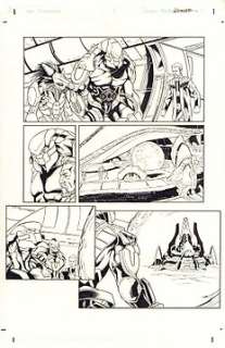 Juan Castro - Original Art Page  - HALO : Escalation #3  - Page 7  - Dark Horse / Microsoft  - (2015)