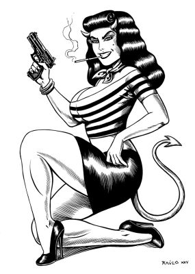 Raúlo Cáceres | Ref DAM07. Luciferia (29,7x21cm). | Raúlo Cáceres