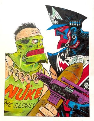 Matthew Allison | Marshal Law | Athenaeum Comic Art