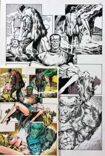 Romero, Enrique Badia | Original page (p.14) + colouring  - Axa  - Realidad o Fantasia  - [ca. 1988] | Catawiki