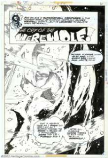 Alex Nino - Original Art for Secrets of the Haunted House #13, Complete 10-page Story "Cry of the - | Heritage