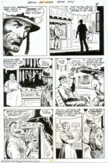 Russ Heath - Original Art for Our Army at War #243, pages 4 and 11 (DC, 1971). Sgt. Rock wanders into a - | Heritage