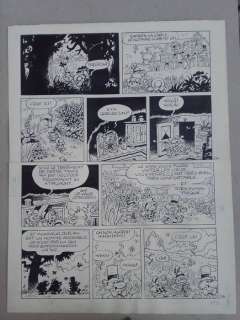 Macherot, Raymond | Planche originale  - Planche 2  - Sibylline Déménage  - (1989) | Catawiki