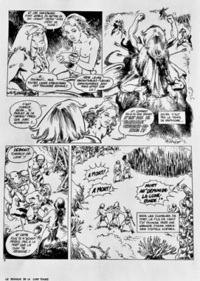 RAHAN: SUPERBE PLANCHE ORIGINALE N°3 LE VENGEUR DE LA LUNE RONDE SIGNÉE (CHÉRET) | eBay Europe (Buy It Now)