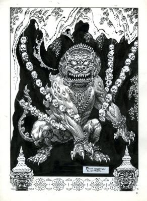 Enrique Alcatena | El Asceta - Las Pruebas Cap.3 p.9 (Record) | Pop Art Collector