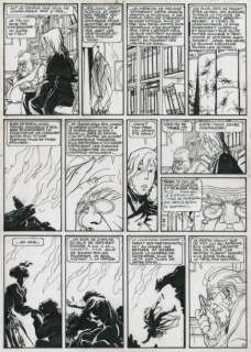 Sambre, Faut-il que nous mourions ensemble... Encre de Chine sur calque pour la... | Tessier Sarrou