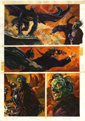 Dan Brereton | Legends of the World Finest Page 36 | Albert Moy