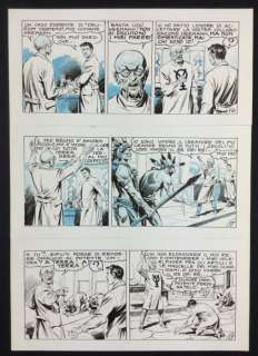 Galep | original plate for Tex: "Il Folle Vindex" series Gila (1956) | Catawiki