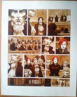 Meddour, Fabrice | Planche originale (p.15)  - John Arthur Livingstone T.1 | Catawiki