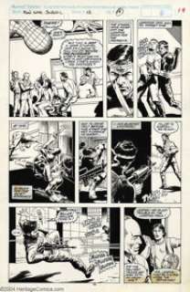 David Ross and Russ Heath - Original Art for Punisher War Journal #15, pages 14 and 22 (Marvel, 1990). Two deadly - | Heritage