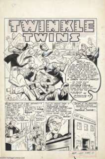 Pierce Rice and Arturo Cazeneuve (attributed) - Green Hornet Comics # 20, Complete 5-page Story "Art of - | Heritage