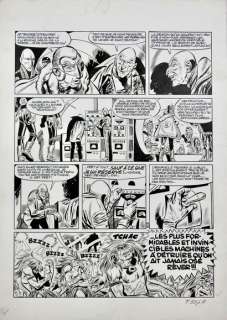 PAAPE Eddy Luc Orient Planche 20 de l’album La foret d’acier édité au Lombard en... | Vermot et Associés