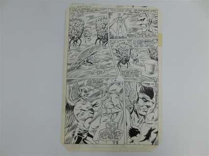 Original Comic Book Art -Hawkman Special | Bodnars Auction