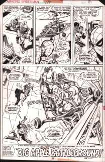 Ross Andru, Tony Dezuniga - Amazing Spider-Man #174 P.31 - Punisher & Spidey Half Splash End Page - 1977