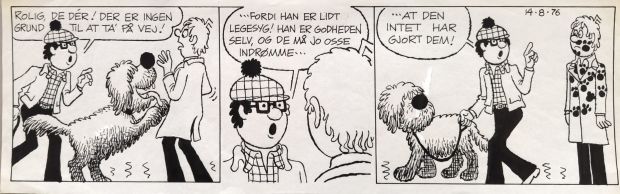 Jørgen Mogensen | Poeten og Lillemor: Glad hund | ComicArt.dk