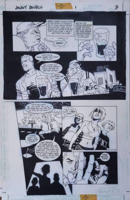 Eduardo Risso | Jonny Double issue 1, page 9 | NRisso Art