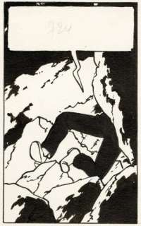 Hergé. Case originale Tintin | BDEnchères