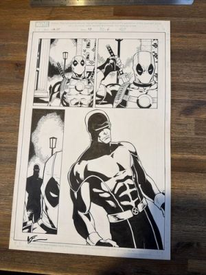 Cable Deadpool Original Comic Art Marvel Ron Lim #43Pg 6 X Men 11x17” | eBay Europe (Buy It Now)