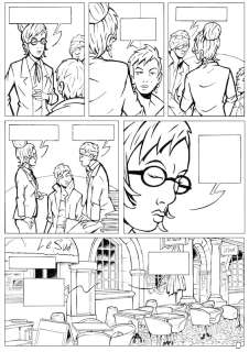 JOTED / Nicolas Sjöstedt _ Planche originale _ Page 49 _ LE MIROIR DES ÂMES | Galerie Neuf