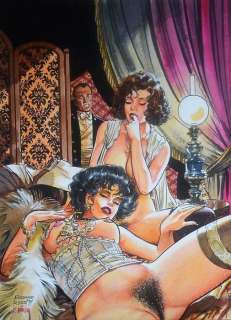 Rossi, Rossano - original cover for "Blue Presse", 1991 | Catawiki