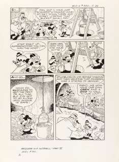 Murry Paul - "Topolino e il messaggio nella mandorla", 1972 | Finarte