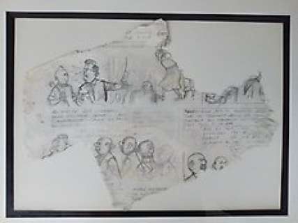 Hergé - Crayonné original de la page 46 des "Bijoux de la Castafiore" - (1961/1963) | Catawiki