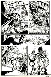 FOERSTER Philippe - Planche originale 15 de PINOCCHIO par Philippe FOERSTER