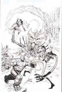 Joshua Cassara - FANTASTIC FOUR #28 COVER- ALIEN VARIANT (2020)