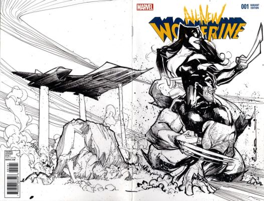 Uko Smith - All-New Wolverine #1 Variant Sketch Cover