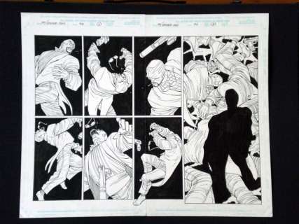 John Romita Jr. - Double Original Art Page - Spider-Man - Page 2 and 3 - (1998) | Catawiki