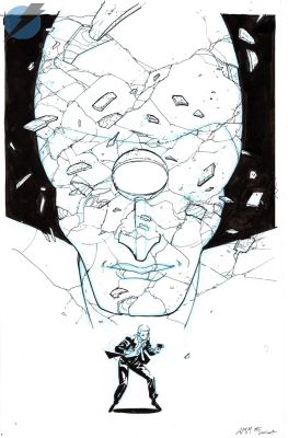 Riley Rossmo | Absolute Martian Manhunter Issue 5 Page Cover | Felix Comic Art