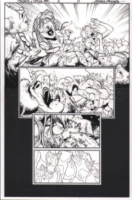 Jay Leisten | Predator Vs Spider-Man #3 P.14 - Rat Attack - 2025 | Anthony’s Comic Book Art