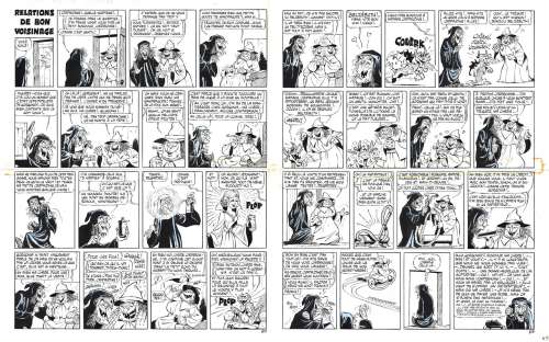 Gotlib - La Rubrique à Brac, "Relations de bon voisinage", gag n° 80
