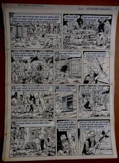 Wirel (Vandersteen, Willy / Verschuere, Karel) - Originele pagina - Bessy nr. 21 - Het laatste hertenjong p.19 - (1957) | Catawiki