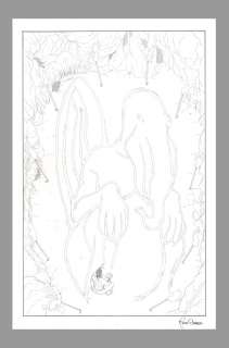 Mark Dos Santos Fall of Cthulhu Godwar Original Art Page