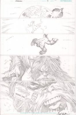 Mike Vosburg, Vince Colletta | Starfire #5 P.24 - Starfire & Thump Escape Cave Trap - 1977 | Anthony’s Comic Book Art