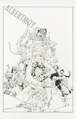 Jae Lee | Bleeding Hearts Issue 1 Page Cover | Albert Moy