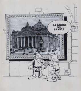 Turk, Philippe Liégeois Dit (Né En 1947) | La Bourse ou la vieÂ ! - planche originale, 1980 | Fauve Paris