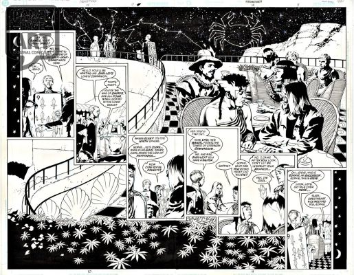 JH Williams | Promethea 4 - Pages 10 - 11 - Dps | Panel Page Art