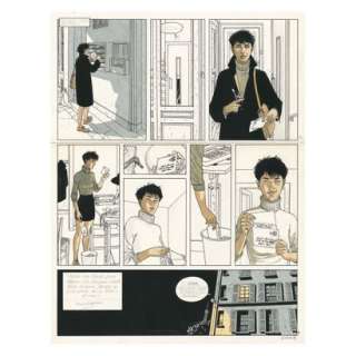 Juillard | ANDRÉ JUILLARD LE CAHIER BLEU, Casterman Planche... | Daniel Maghen Enchères