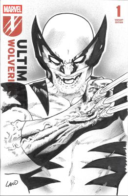 Greg Land | Wolverine Sketch Cover by Greg Land | Raremarq (Buy It Now)