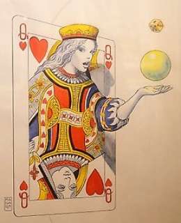 Manara, Milo - original illustration "La Donna di Cuori" | Catawiki