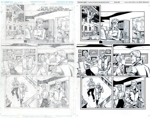 Ron Frenz Brett Breeding | Venom - Black Costume Spider-Man Issue 252 Page 5 | Catskill Comics
