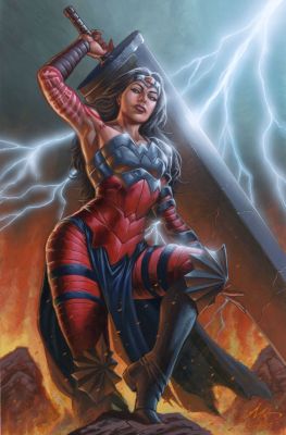 Marco Santucci | Absolute Wonder Woman Painting | Comic Art House