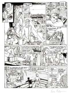 Malfin | Golden City, planche originale Ã  l’encre de chine.… | Septimus