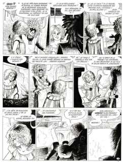 WEYLAND - lot 443 - Aria, Les rescapés du souvenir, planche originale Ã …