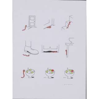 PETIT-ROULET Philippe (Né en 1953) "Red worm ". Histoire… | Tajan