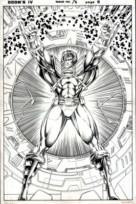 Arthur Thibert Mark Pacella | Doom’s IV #1/2 Splash (Grimm: the Leader of Doom’s Iv) 1994 | Romitaman