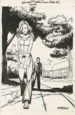 Jeff Zornow | Halloween: 1St Death of Lourie Stride Issue 2 Page Cover | Albert Moy