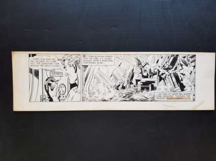Dan Barry - Original Daily Strip - Flash Gordon (1956) | Catawiki